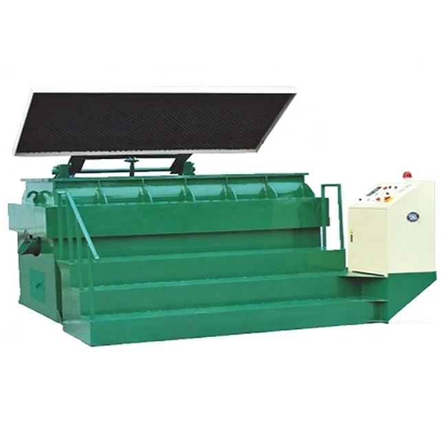 Horizontale Eco-vriendelijke trilafwerkingsmachine